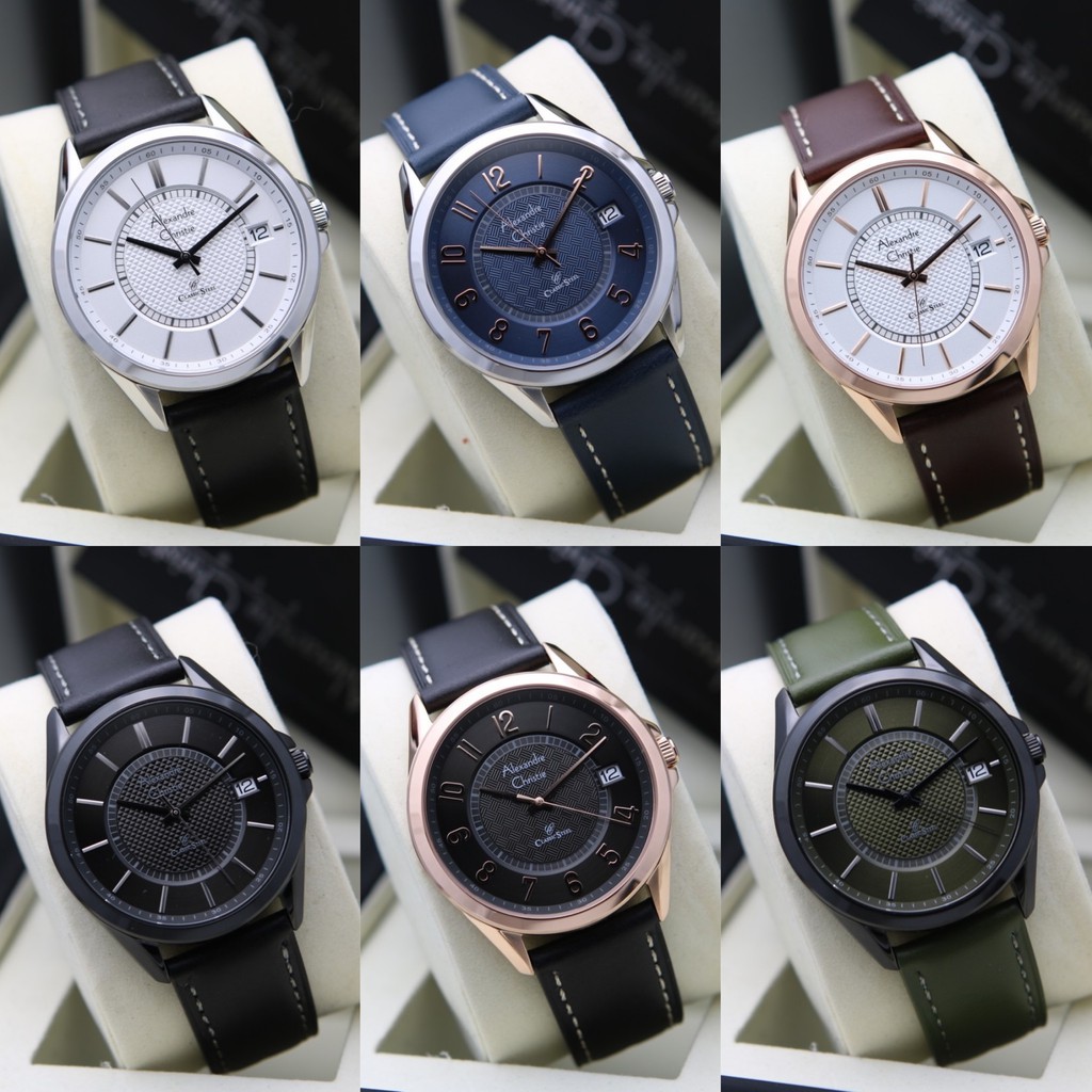 JAM TANGAN ALEXANDRE CHRISTIE PRIA AC 8649 MD ORIGINAL
