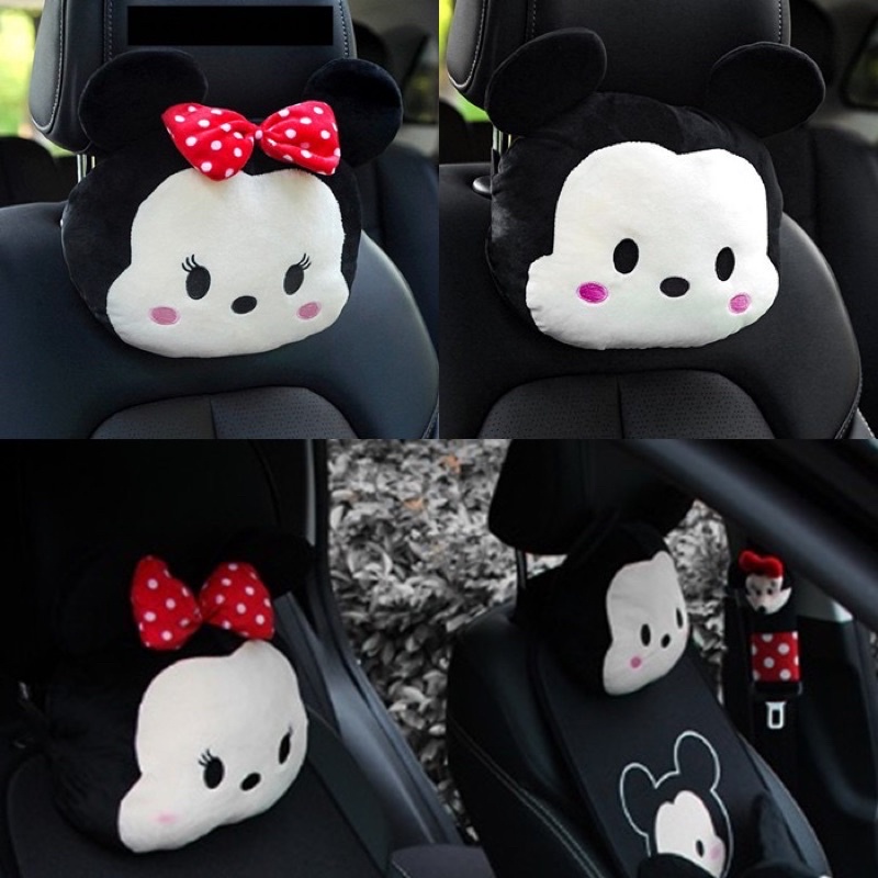 Bantal Sandaran Punggung Jok Mobil Mickey Minnie Bantal Sandaran Punggung Jok Mobil Mickey Minnie Tsum Tsum Disney Tsum Tsum Disney