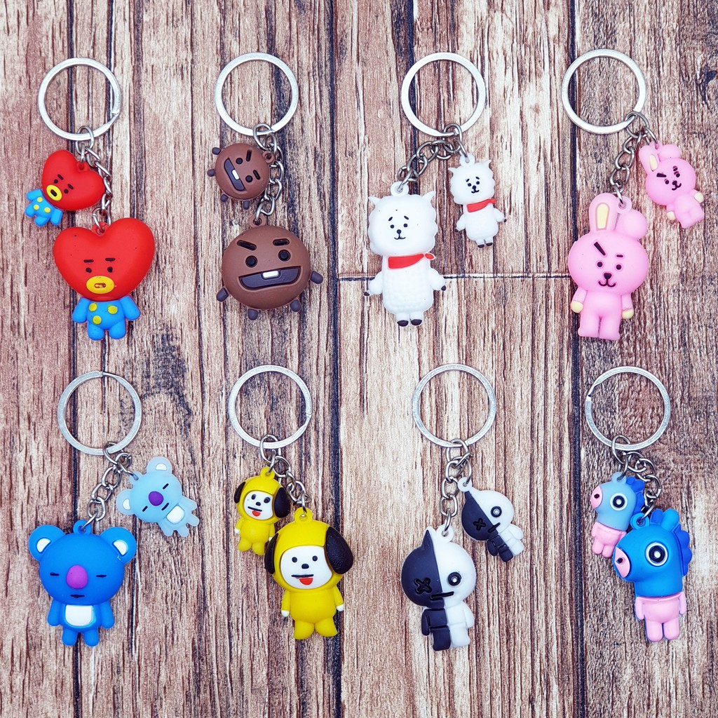  GANTUNGAN KUNCI BT21  BTS TERMURAH KEY CHAIN BTS BT21  