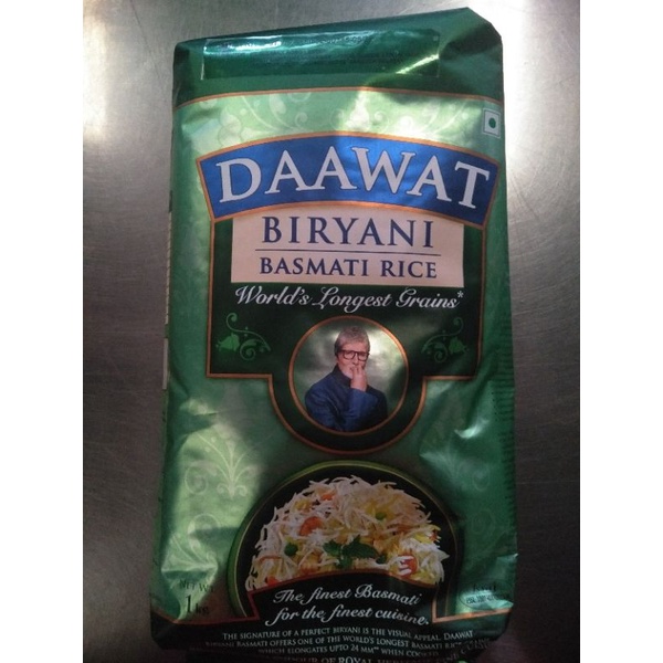 

daawat biryani basmati rice 1kg