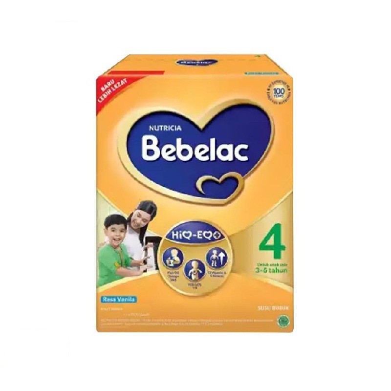 Bebelac 4 Usia 3-6 Tahun Rasa Vanila/Madu 1800gr/megapopok