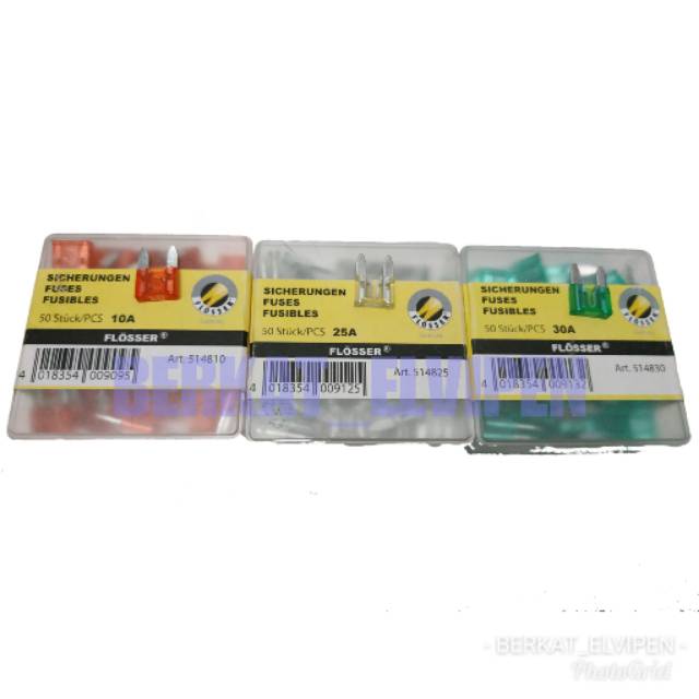 Sikring Sekring Kecil Tancap Tancep Flosser Original