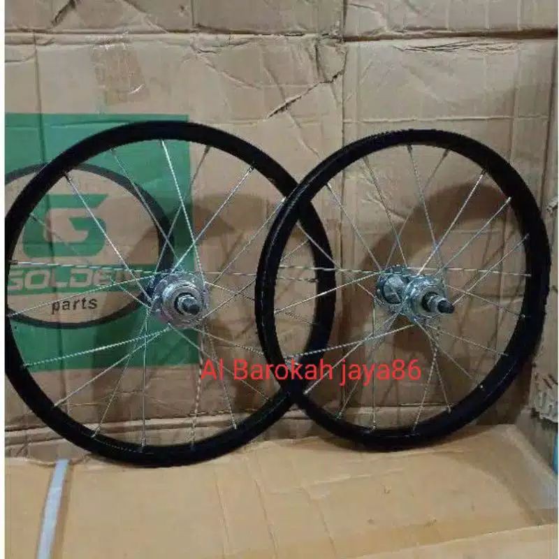 Velg sepeda ukuran 18 inch Hub 36