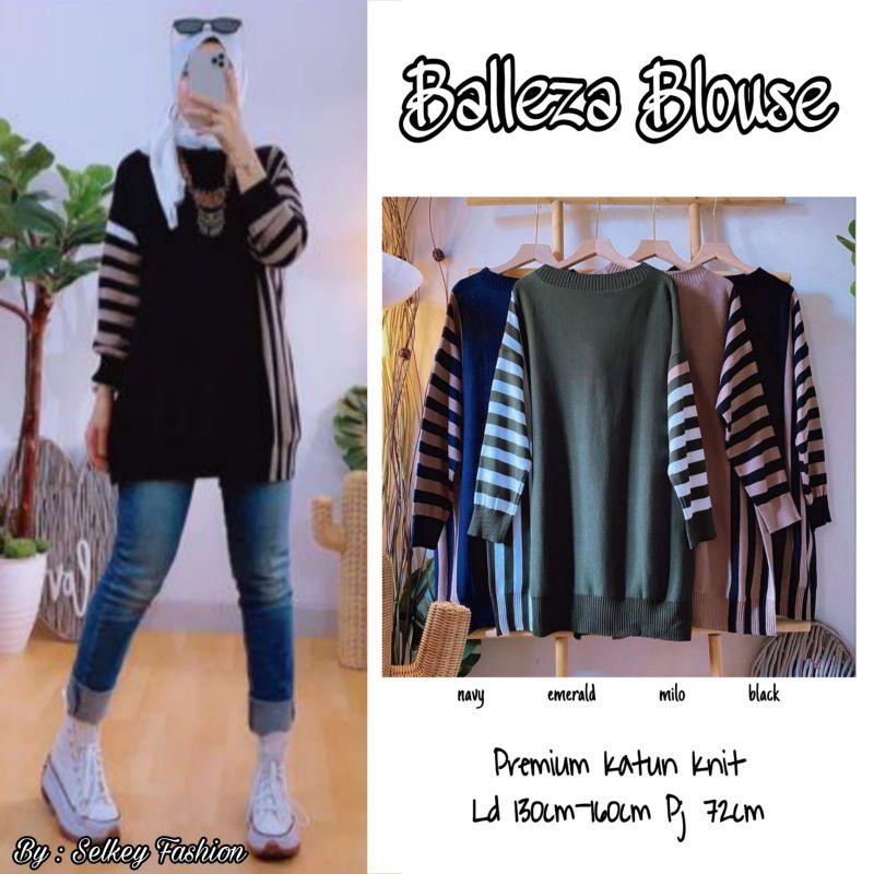 LENKA / BALLEZA BLOUSE / ATASAN JUMBO