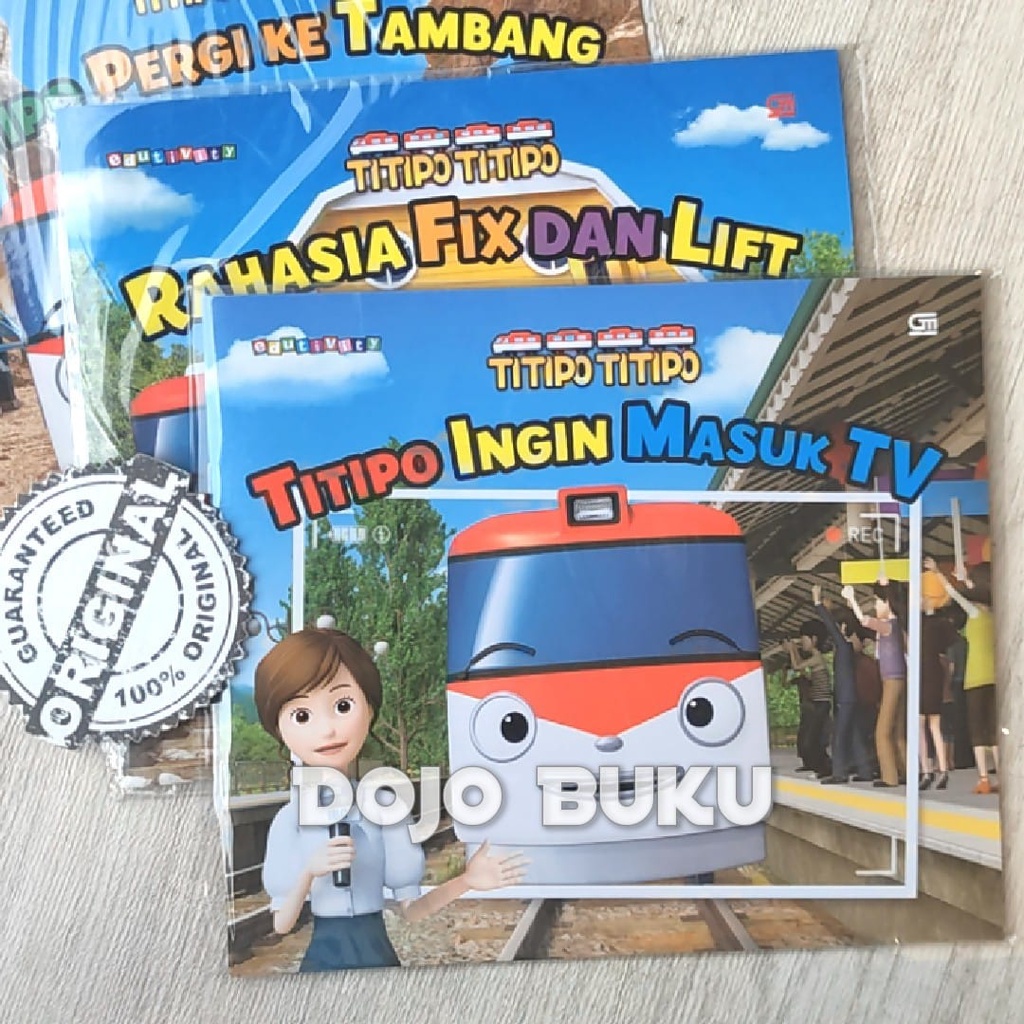 Buku Anak Seri Buku Titipo (Tayo)