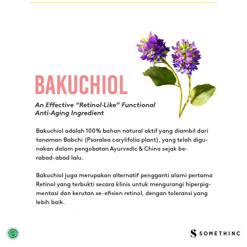 SOMETHINC Bakuchiol oil serum | 20ml serum somethinc [SMT BAKUCHIOL]