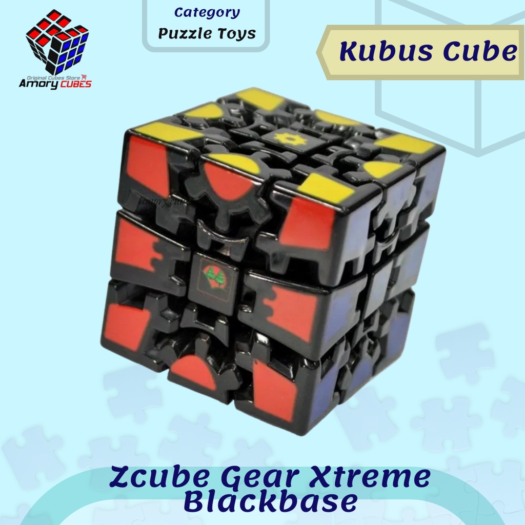 Rubik Gear Cube Extreme 3x3 Zcube Blackbase