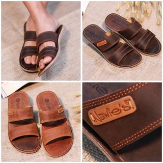  Sandal  Kulit  Asli Pria KEREN Original Nawies  Leather 