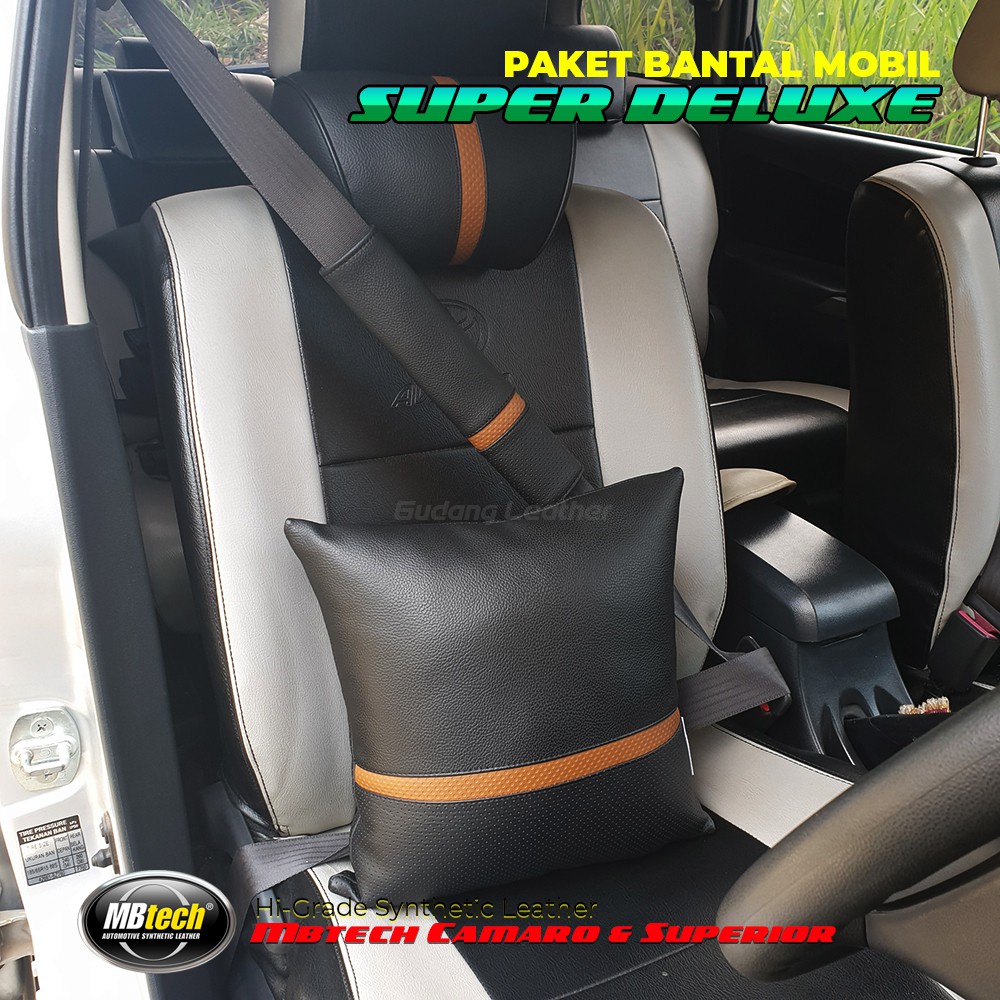 Bantal Mobil Set Komplit Sepasang - SUPER DELUXE