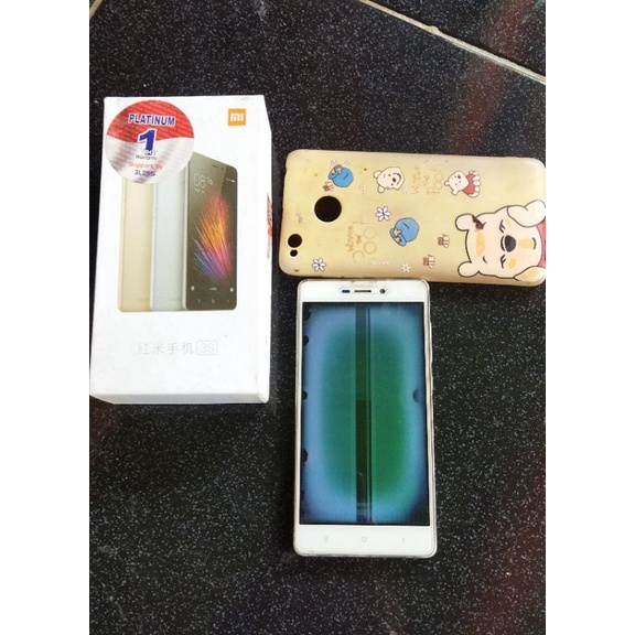 HP Xiaomi 3S bekas layar seperti difoto 4G/3G/2G