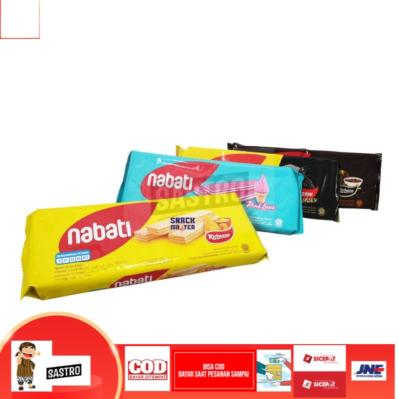 BELI 2 GRATIS 1 NABATI WAFER 145gr