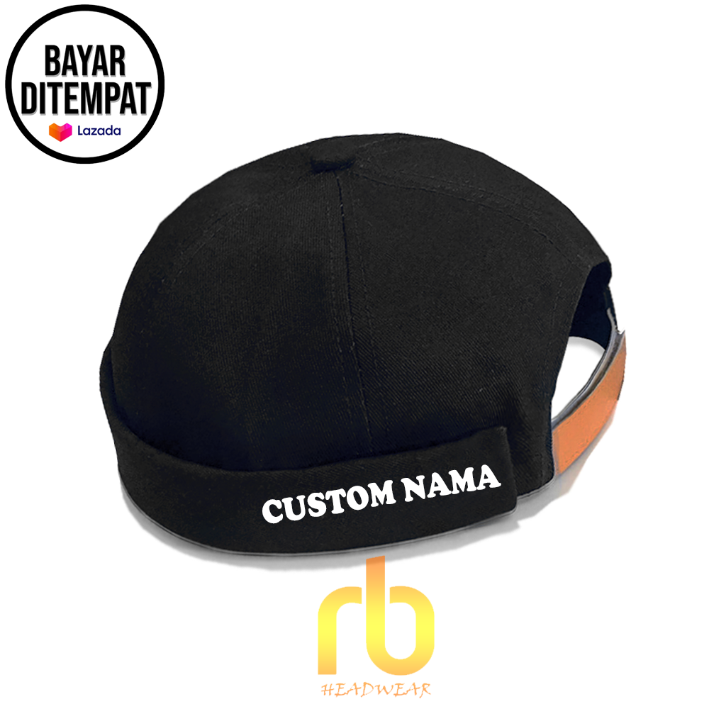 (BISA COD) MIKI HAT / TOPI MIKI / PECI MIKI (CUSTOM NAMA SENDIRI)