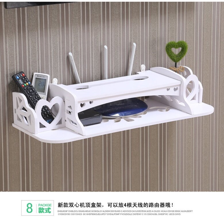 Rak Penyimpanan Kecil Serbaguna Rak Dinding Rak Remot Rak Kosmetik WHFURNITURE