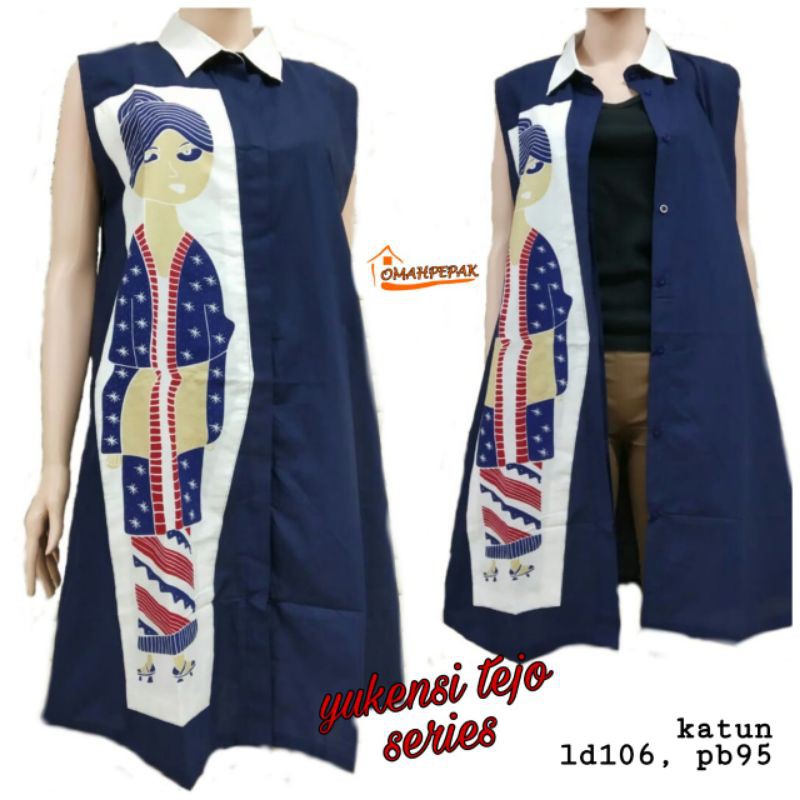 YUKENSI TEJO SERIES BEST SELLER SERIAN BU TEJO DRESS BATIK SOLO