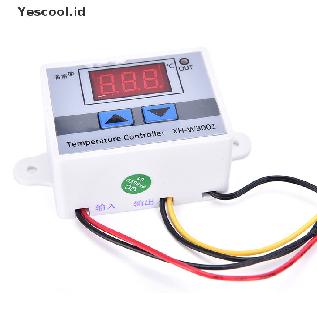 (Yescool) Termostat Pengatur Suhu Digital AC220V 10A