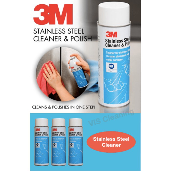 3M Stainless Steel Cleaner &amp; Polish 600 gr