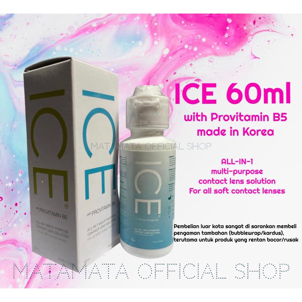 Jual CAIRAN SOFTLENS ICE 60ML ICE 60 ML Air Softlens EXP 2024 | Shopee ...