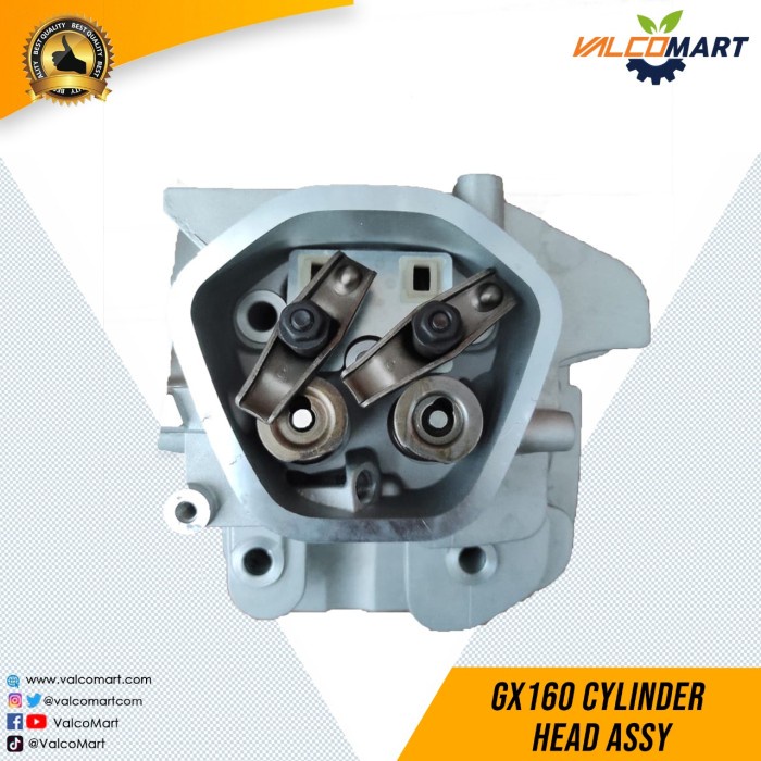 Sparepart GX 160 Cylinder Head Assy