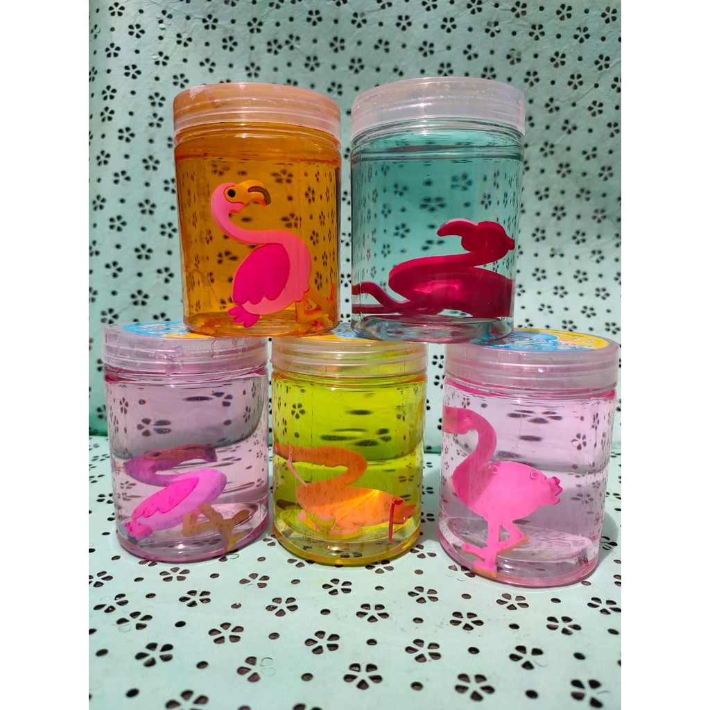 

slime bangau 8012 isi 175 gram import bening