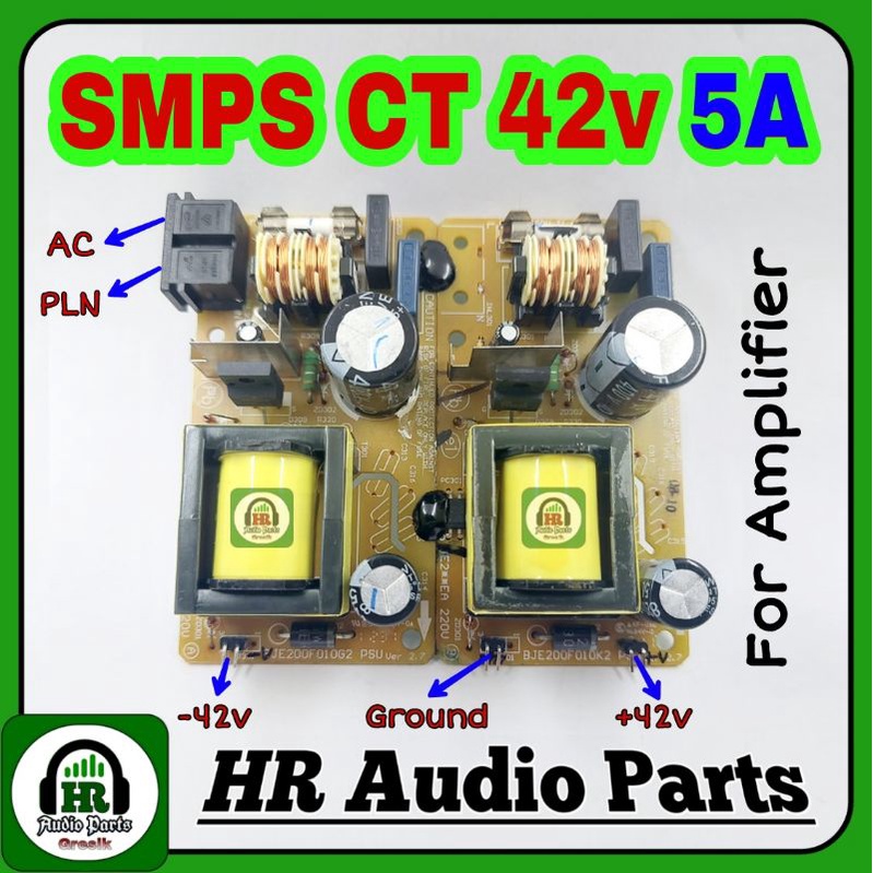 SMPS CT 42V Switching Power Suplay for Amplifier 5A