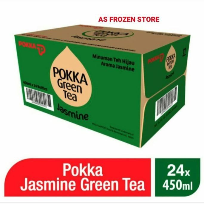 

Jual Pokka Green Tea Jasmine 450Ml Pet / Teh Hijau Pokka 1Dus 24Btl - Jasmine Tea Teh