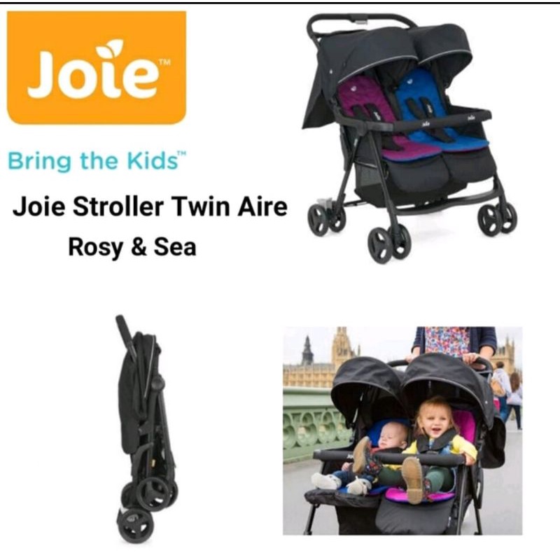 Joie stroller aire twin - kereta dorong bayi kembar tandem