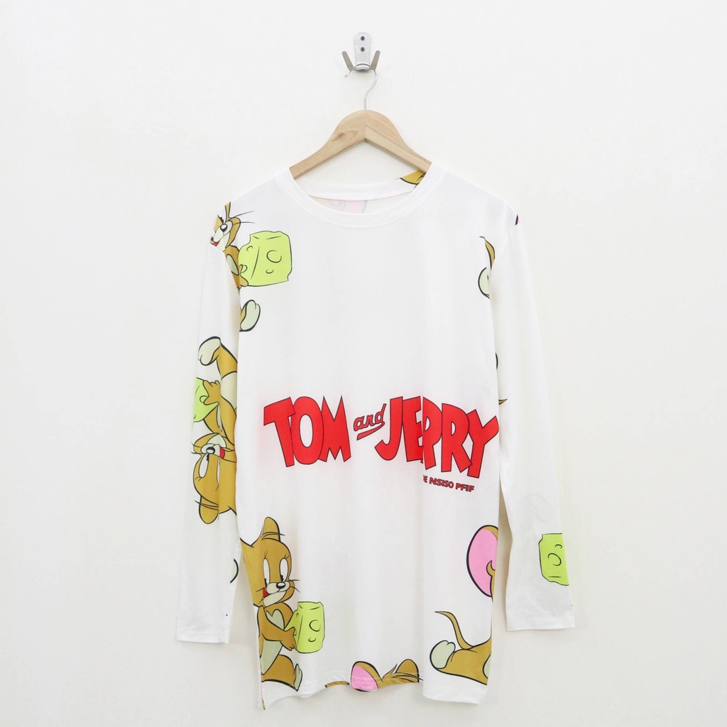 Tom n jerry long tee - Thejanclothes