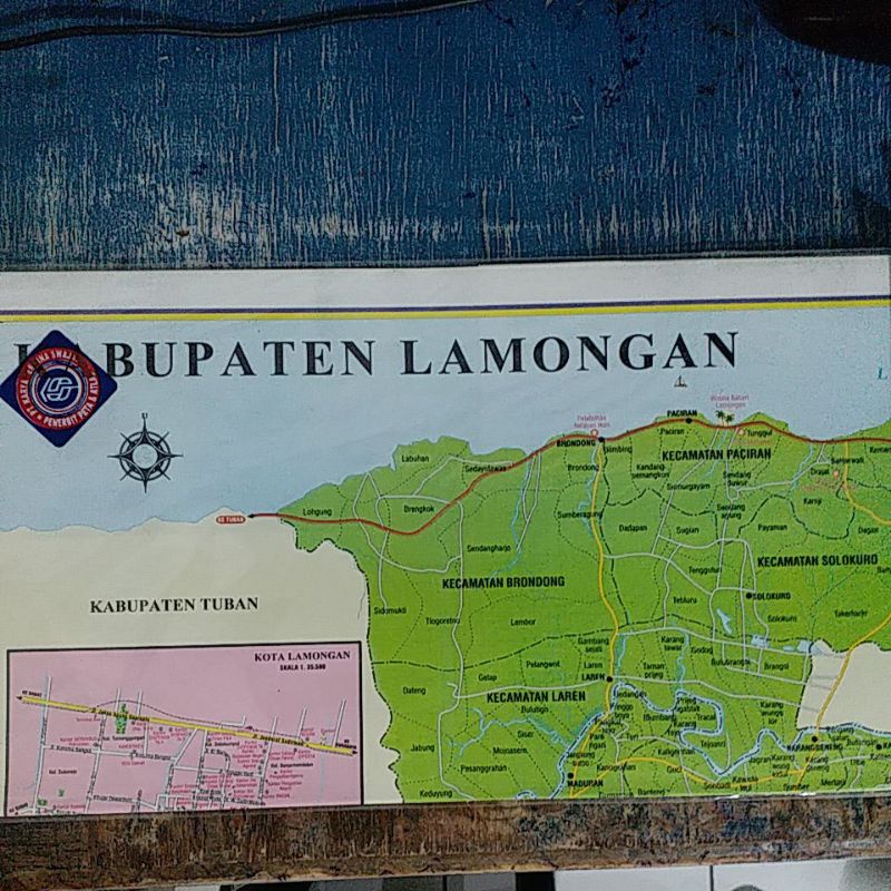

peta kabupaten lipat uk 50x65