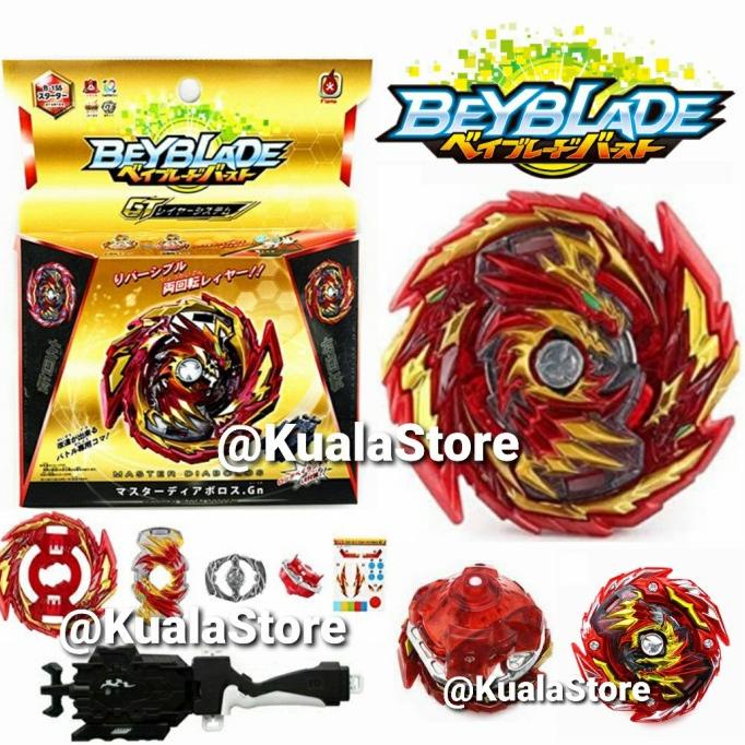 Beyblade Burst GT Rise Master Daiblos Diabolos B155 Gangsing Bayblade