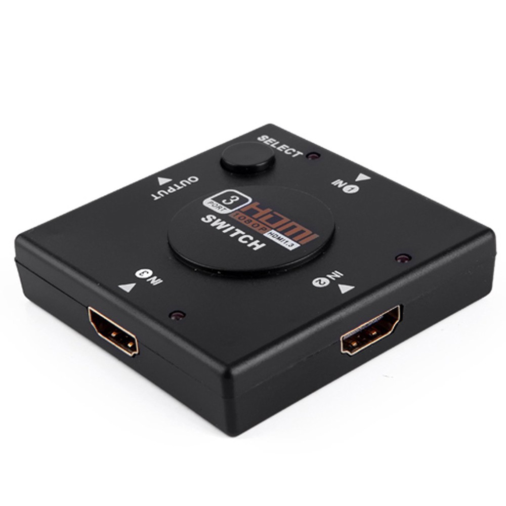 HDMI SWITCH 3 PORT MODEL KOTAK (3 INPUT 1 OUTPUT) / HDMI SWITCHER