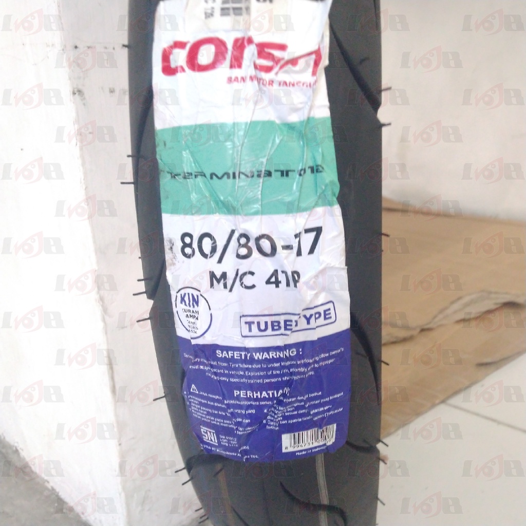 Ban CORSA 80 80 17 Terminator Ban Luar Motor Sport Bebek Tubetype Semi Slick Compound