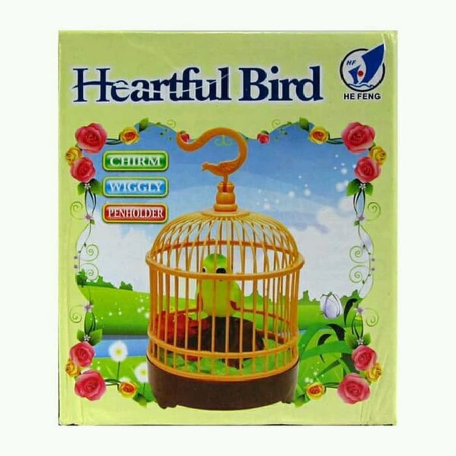 MAINAN BURUNG SANGKAR HEARTFUL BIRD