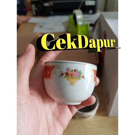 cetakan kue lumpang keramik 80ml/cetakan kue talam keramik/cetakan kue mangkuk mangkok tebal/cup tea