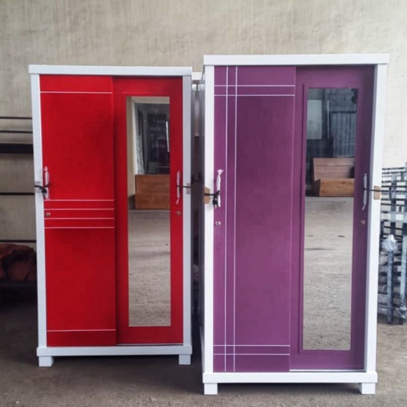 lemari sliding 2 pintu