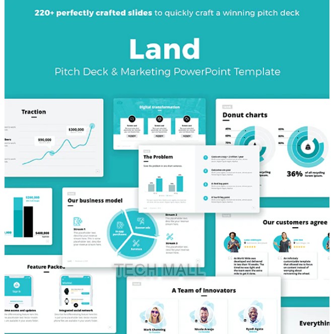 

NS Investor Pitch Deck & Marketing Powerpoint Template