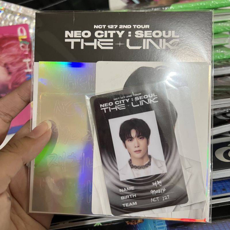 READY JAEHYUN ID CARD DECO SET NCT 127 NEO CITY THE LINK