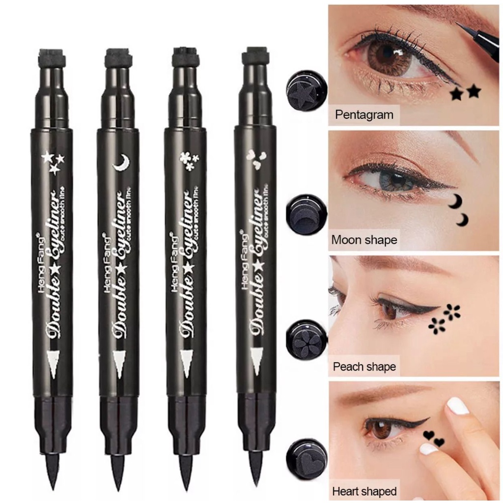 rcsbeauty - NEW ~ HENG FANG stamp eyeliner 2in1 eyeliner stamp bulan bintang love