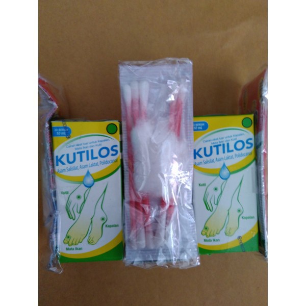 KUTILOS 10ML Botol - Mengatasi KUTIL / MATA IKAN / KAPALAn