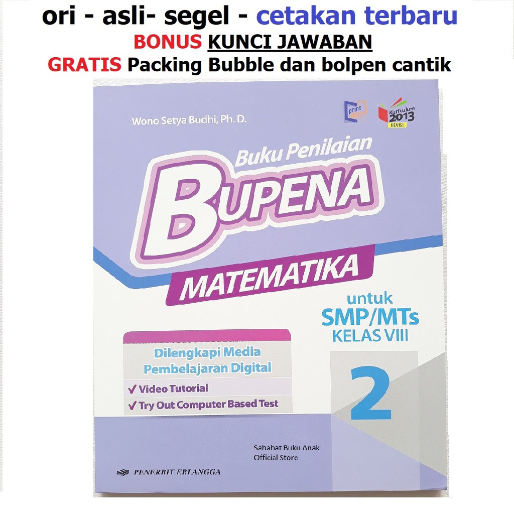 Kunci Jawaban Bupena Kelas 7 Matematika Guru Galeri