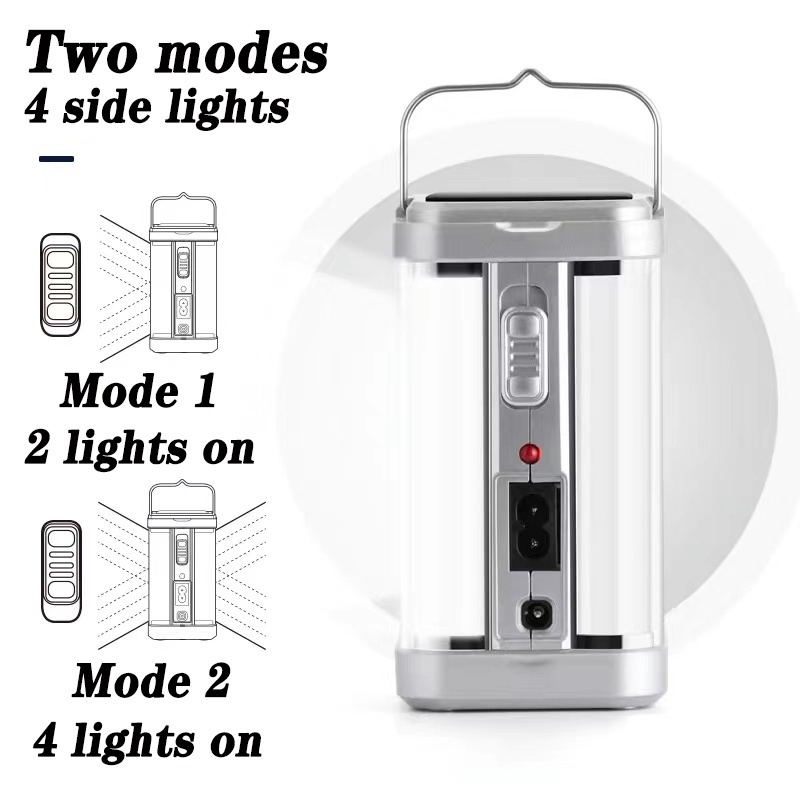 Anbolt Lampu Emergency / Lentera Emergency 4 Sisi 40watt PUSH ON YG-7977 Lampu Solar Emergency