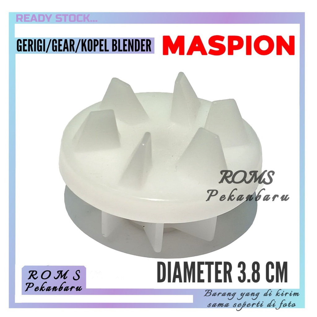 GEAR KONEKTOR BLENDER MASPION-GEAR GERIGI DINAMO BLENDER MASPION
