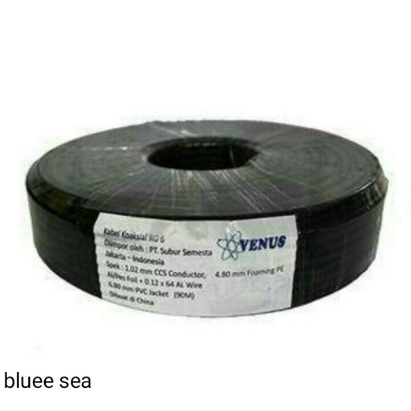 Kabel antena TV koaxial/coaxial RG6 VENUS