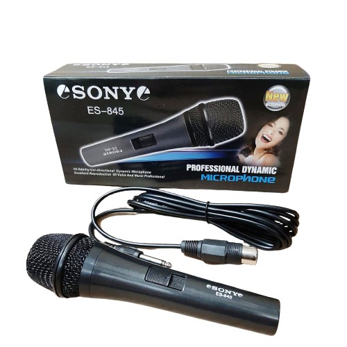 SONY MICROPHONE MIC SONY ES-845 NEW MICROPHONE MIC TERMURAH