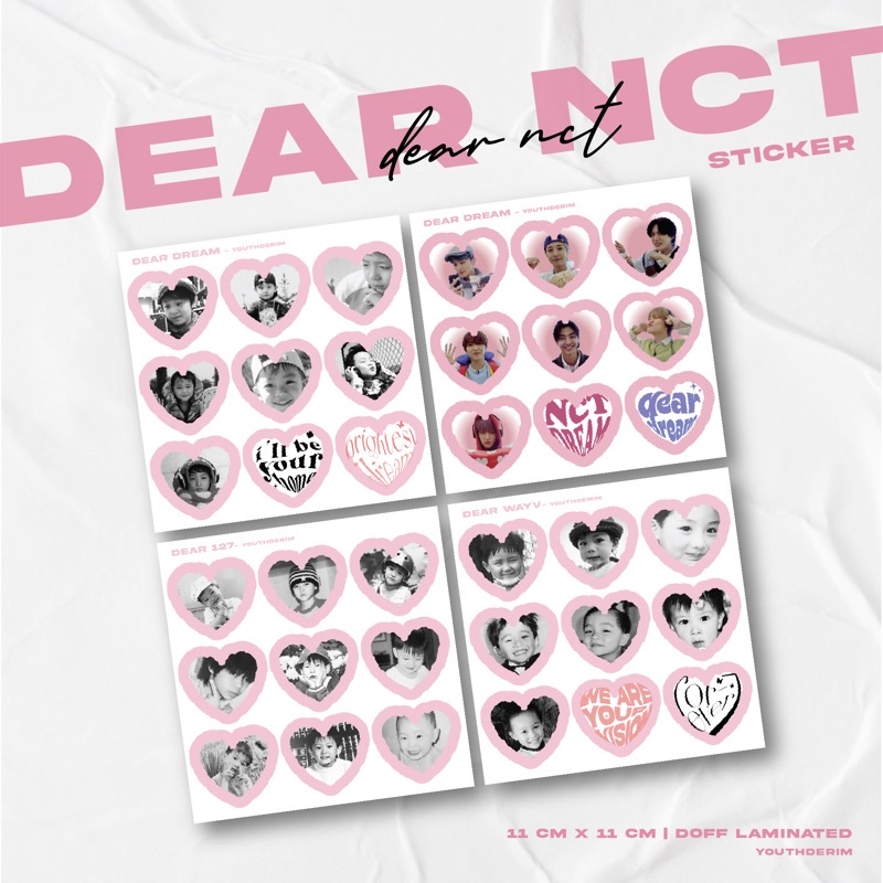 

youthderim - NCT Dear Sticker