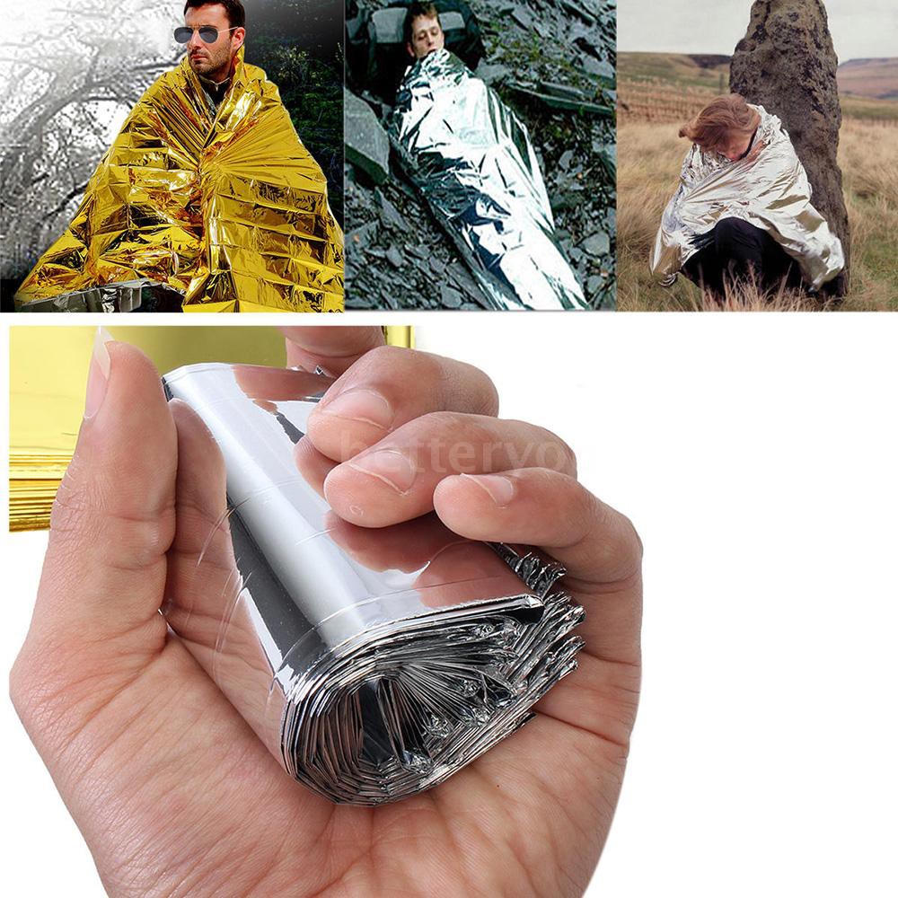 Better Outdoor Emergency Survival Blanket Tent Waterproof Sleeping Bag Rescue Life Saving Thermal Cushion Camping Hiking Shelter Shopee Indonesia