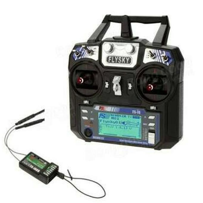 TERBARU  FLYSKY FS i6 FS-I6 2.4G 6CHTransmitter