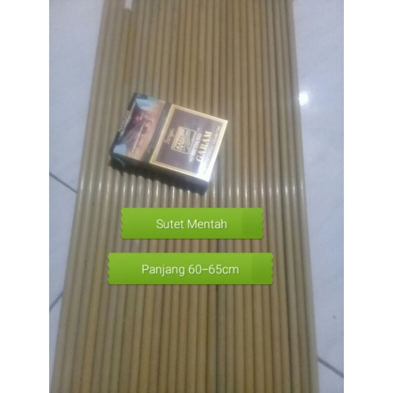 Sutet mentah bahan gagang joran 60-65cm