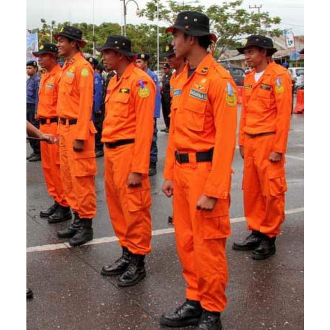 Kemeja Celana PDL Orange BASARNAS