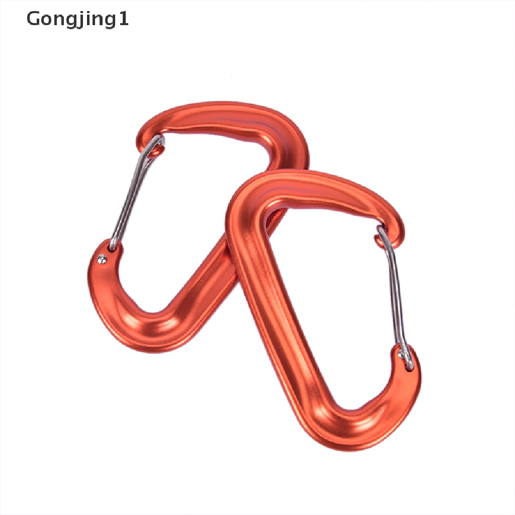 Gongjing1 7075 Carabiner 12KN Bahan Aluminum Untuk Panjat Tebing Hammock Balance