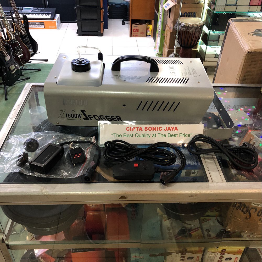 mesin asap panggung 1500 watt smoke machine